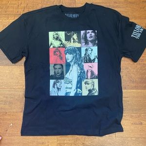 Official Taylor Swift Eras Tour Black Shirt NWT